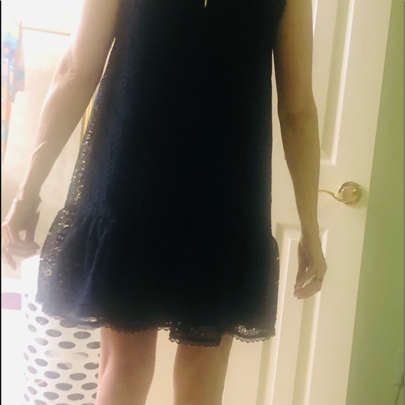 Royal blue lace Kate spade new dress. X small - Picture 7 of 11